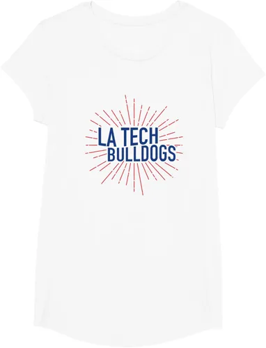 Miniatura 15 de Camiseta Louisiana Tech Bulldogs Burst, Blanco