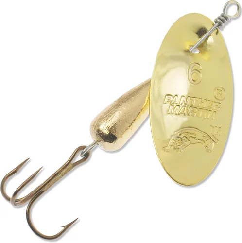 Panther Martin Patrones clásicos de lágrima Spinners señuelo de pesca atrapa trucha, lucioperca, almizcla, latón de boca grande, perca, salmón y más