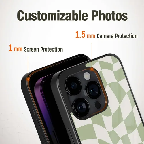 Miniatura 5 de Fundas de teléfono divertidas para niñas con diseño de tablero de ajedrez para iPhone 8 11 12 13 14 15 16 17 Pro Max Plus Mini Xr Xs SE para Samsung