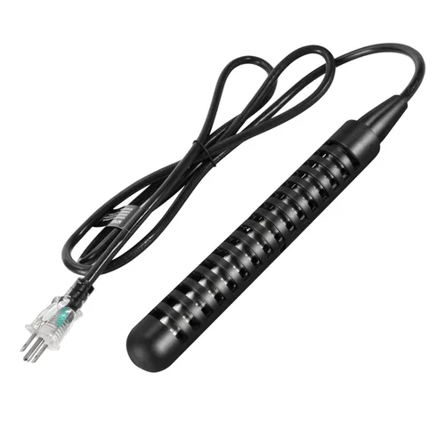 GRILLME Calentador de agua de inmersión de 1500 W, calentador eléctrico portátil totalmente sumergible, calentador de cubo de 5 galones, 100%