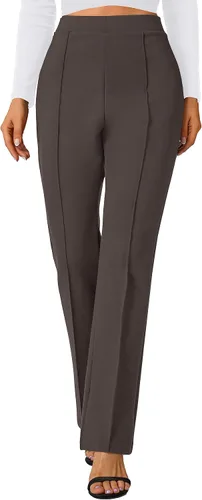 Miniatura 70 de Urban CoCo Pantalones de trabajo elásticos con corte de bota, pantalones de yoga pequeños para oficina casual