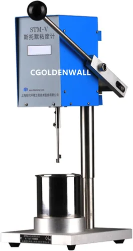 cgoldenwall stm-v Stormer probador de Viscosímetro Viscosidad Viscosidad Meter Digital Viscosímetro para revestimientos pinturas tintas