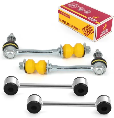 Miniatura 110 de Metrix Premium Piezas de Chasis - Kit de 4 Piezas de Enlace de Barra Estabilizadora Delantera y Trasera Compatible con Mercury Mariner 2009-2011
