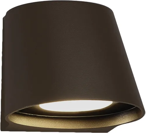Miniatura 6 de WAC Lighting dweLED, Mod 7in LED de pared interior y exterior 3000K en negro