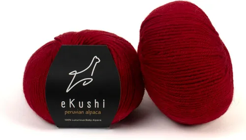 Miniatura 87 de 100% Hilo de Alpaca para Bebé para Tejer y Ganchillo - Juego de 3 Madejas de Hilo Premium DK - Ligero, Hipoalergénico y Térmico Hecho en Perú - N010