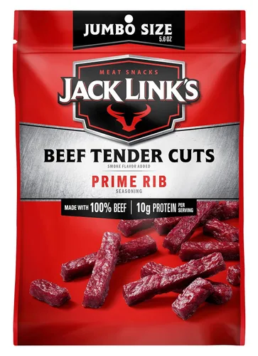 Miniatura 9 de Jack Link's - Carne vacuna seca, sabor original, 5.85 onzas. Jack Link's - Bolsa tamaño para compartir, aperitivo de carne sabroso, 11 g