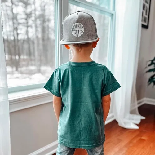 Miniatura 18 de Born to Love - Gorra de béisbol para niño y bebé con visera, en color blanco y azul