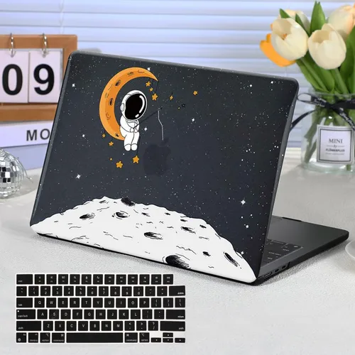Miniatura 18 de Funut Compatible con Funda para MacBook Air de 13 Pulgadas, Funda Protectora de Plástico Duro Air 13.3 Sin Rayones Funda Rugosa
