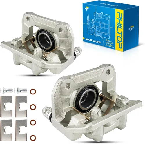 Miniatura 20 de PHILTOP Pinza de freno delantera derecha compatible con S10 RWD 1982-2003, Sonoma RWD 1991-2003, Camaro 1982-1992, Firebird, 1983-1994 S10 Blazer