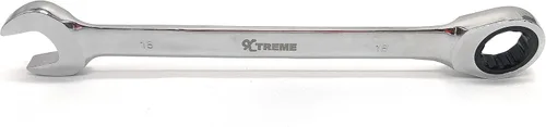 Miniatura 2 de Xtreme Llave de trinquete de punto apretado de 0.472 in con movimiento de 5° y acero pulido endurecido para proyectos con espacios métricos estrechos