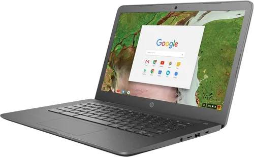 Miniatura 2 de HP Computadora portátil Chromebook HD de 14 pulgadas con pantalla táctil