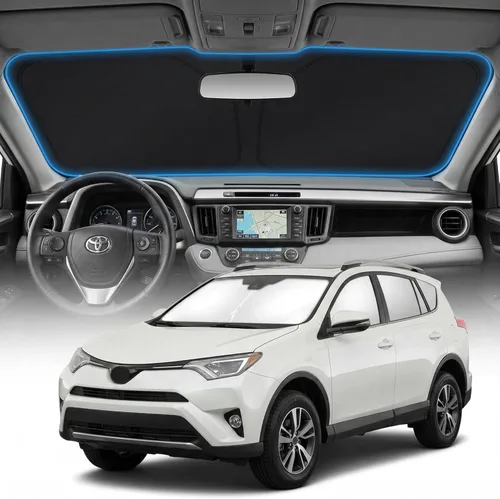Miniatura 97 de Cubierta para parabrisas para BMW X1 E84 – Ajuste personalizado X1 E84 Accesorios 2016-2024 2025 Parasol plegable protección UV y escudo térmico
