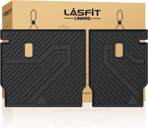 Miniatura 24 de LASFIT Tapete de maletero para Honda Civic Sedan 2022-2026 y Civic Sedan Hybrid 2025-2026, apto para todo tipo de clima, revestimiento de maletero