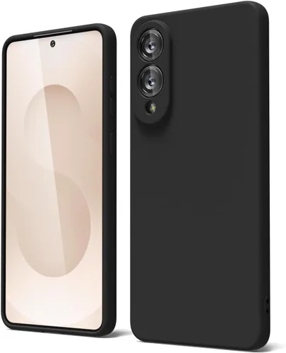 Miniatura 219 de oakxco Funda para teléfono Samsung Galaxy S21 Ultra con agarre de silicona líquida, bonita funda delgada y delgada de goma suave de TPU lisa