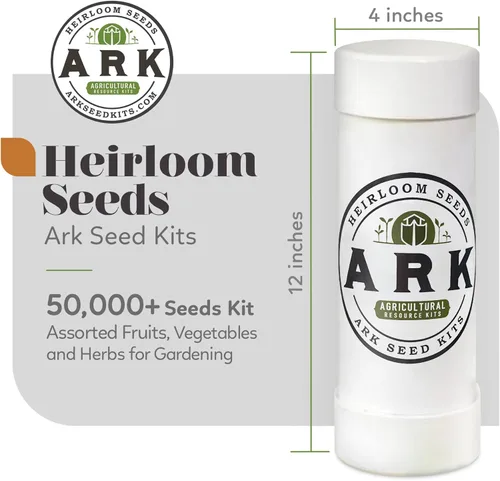 Miniatura 2 de Kit de semillas orgánicas de reliquia, más de 70 variedades, más de 50,000 semillas, frutas, verduras y hierbas para jardinería, incluye hierbas