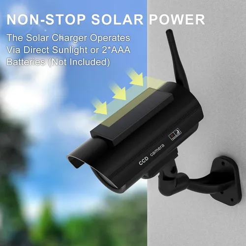 Miniatura 4 de WALI Solar Bullet Dummy Fake Cameras