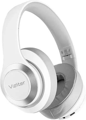 Miniatura 7 de Vizliter TWS - Auriculares Bluetooth inalámbricos con graves profundos 5.3 con micrófono integrado y luces LED con cancelación de ruido (beige)
