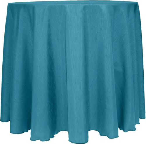 Miniatura 44 de Mantel reversible de satén Shantung de Ultimate Textile Majestic 96" redondo, Satin, Paquete de 2