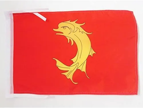 Miniatura 717 de Bandera de México AZ FLAG, 45.7 x 30.5 cm, con cordones - Pequeñas banderas mexicanas de 30 x 45 cm - Bandera de 45.7 x 30.5 cm