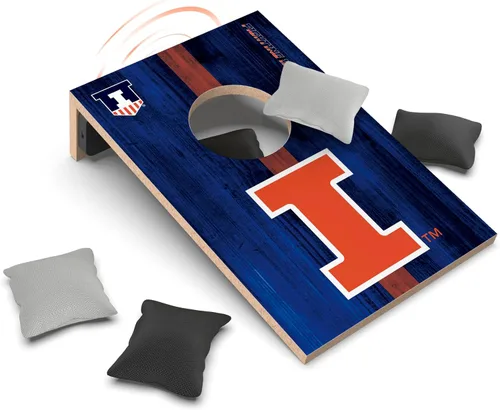 Miniatura 45 de SOAR Juego de Cornhole de mesa NCAA y altavoz Bluetooth