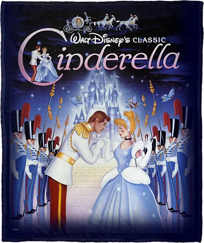 Miniatura 23 de Northwest Aladdin - Manta de seda táctil, 50 x 60 pulgadas, Aladdin y Jasmine