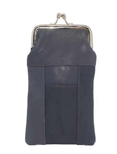 Miniatura 9 de Marshal® - Estuche para cigarrillos de cuero, bolsillo regular o 100 para encendedor de 100 (color azul bebé)
