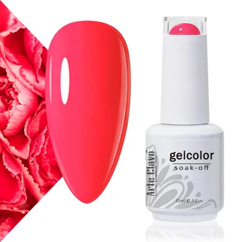 Miniatura 18 de Arte Clavo Esmalte de uñas de gel rosa lechosa de 0.5 fl oz, con luz LED, UV, remojado, transparente, rosa nude, manicura francesa, rosa claro