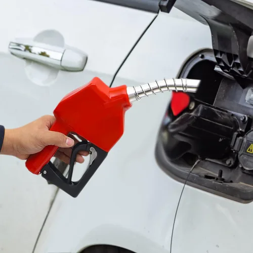 Miniatura 2 de Bomba eléctrica de transferencia de combustible de 110 V CC, bomba diesel autocebante o bomba de aceite combustible con mangueras y kit de boquilla