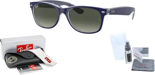 Miniatura 2 de Ray-Ban RB2132 NEW WAYFARER - Gafas de sol para hombres y mujeres + paquete con kit de cuidado de gafas de cortesía de diseñador iWear