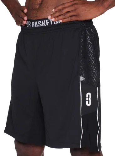 POINT 3 Basketball DRYV Baller 3.0 - Pantalones cortos deportivos para niños, pantalones cortos de gimnasio de alto rendimiento con bolsillos y