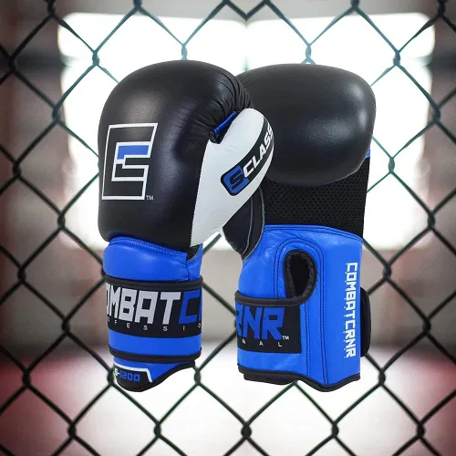 Miniatura 4 de Combat Corner Guantes de boxeo Clase S para hombres y mujeres – Guantes de entrenamiento de entrenamiento para MMA, Muay, Kickboxing Fabricados