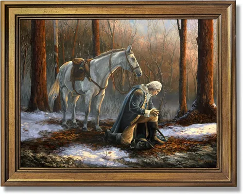 Miniatura 13 de George Washington Cruzando el Delaware Póster - Pósteres de la Guerra Revolucionaria, Arte de Pared Clásico Retro, Historia, Impresión en Lienzo