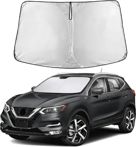Miniatura 112 de Econour Parasol para parabrisas compatible con Honda Civic 2016-2021, protector de parasol plegable para ventana, bloquea los rayos UV y mantiene tu