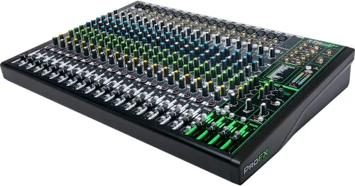 Miniatura 4 de Mackie ProFX22v3 Mezclador de efectos profesionales de 22 canales con paquete USB con Tascam Auriculares profesionales cerrados y estuche rígido