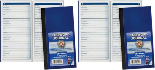Miniatura 3 de Adams Diario con Contraseña, 6.25 x 3.25 pulgadas (APJ99), Azul