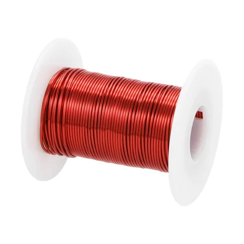 Miniatura 80 de MECCANIXITY - Alambre magnético de calibre 46 AWG - 0.04mm Hilo de cobre esmaltado - Bobina de alambre magnético de 14669 pies (4471m) - 50g Grado F