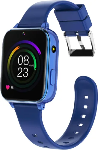 Miniatura 3 de Reloj inteligente 4G para niños, reloj inteligente para niños y niñas, con llamadas, juegos SOS, cámara de alarma, calculadora de música, modo