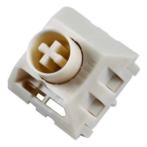 Miniatura 4 de YMDK Novelkeys Box Cream Pro V2 CPG1511F01S138 Kailh Interruptor de teclado mecánico lineal 1.94 oz 5 pines POM Material MX interruptores