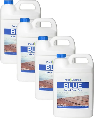 Miniatura 11 de Blue Lake and Pond Dye - Un galón de tinte profesional para lago y estanque, trata hasta 1 acre, color azul real, seguro para peces, vida silvestre