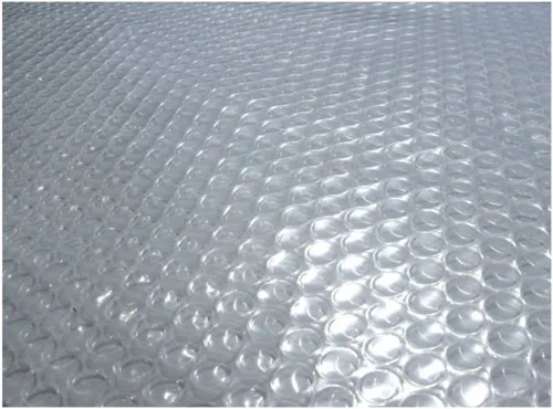 Blue Wave Cubierta solar ovalada para piscina de 12 x 24 pies, transparente de 12 mil, cubierta solar para piscina sobre el suelo, manta térmica de