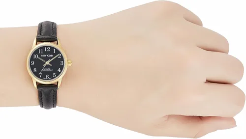 Miniatura 9 de Miykon Dainty Minimalist Dress Watches for Women – Small Easy Reader Analog Watch with Genuine Leather Strap and Second Hand – Japanese Quartz