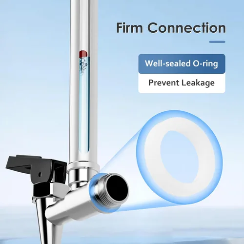 Miniatura 4 de Purewell Espiga de vidrio de visión, espita de repuesto para sistema de filtro de agua Purewell Gravity, compatible con otros sistemas de filtro