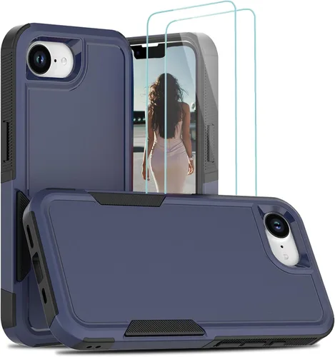 Miniatura 397 de Jeylly Funda para iPhone SE/Funda para iPhone 5S, Exterior de Plástico Duro que Absorbe Golpes + Interior de Silicona de Goma Defensor contra