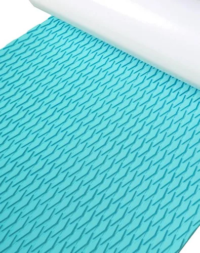 Hjdeck - Tapete universal para tabla de surf de espuma de etilvinilacetato para piso de lancha, lámina autoadhesiva antideslizante, tapete de agarre
