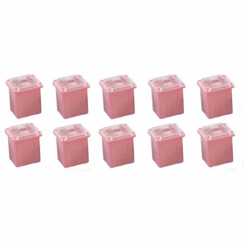 Miniatura 6 de 10 piezas de fusibles JCASE de bajo perfil para automóviles de 20 amperios, kit de fusibles para camionetas Ford, Chevy/GM, Nissan y Toyota, coches