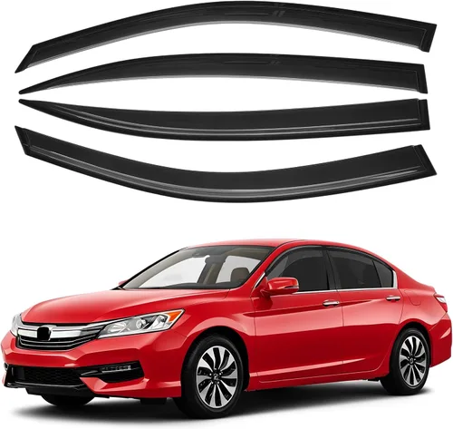 Miniatura 51 de Canvcle RAV4 Rain Guards - Window Visors for Toyota RAV4 2006-2012, Outside-Mount Tape-On Side Window Wind Deflectors for RAV4 Accessories, Vent