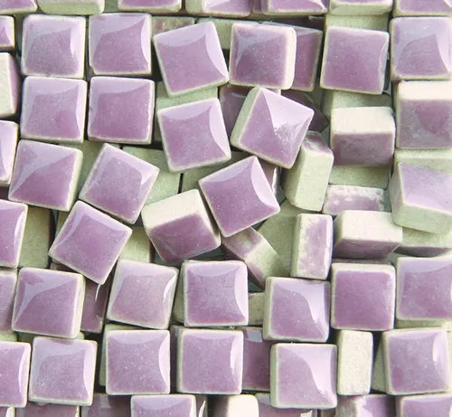 Miniatura 8 de PINUO&KE Mosaico cuadrado de cerámica para manualidades, 200 unidades / 7.05 oz / 7.05 oz / 7.05 oz / 7.05 oz, piezas de vidrieras coloridas