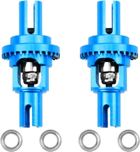 2 piezas de diferencial de bola de metal Vgoohobby con cojinete compatible con WLtoys 1/28 K969 K979 K989 K999 P929 P939 Mini-Q Mini-Z AWD IW04 RC