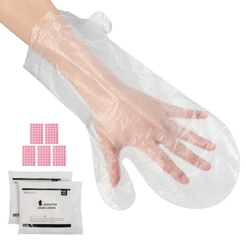 Miniatura 12 de Segbeauty Forros de baño de cera de parafina para pies, 200 piezas extra grandes XL bolsas de parafina para pies, calcetines de baño de parafina