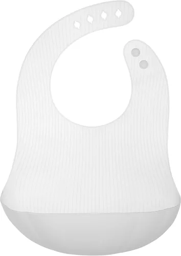 Miniatura 16 de Babero de silicona Olababy Fold N Go con estuche de viaje Diseño ligero alivia las contusiones por presión para bebés y niños pequeños